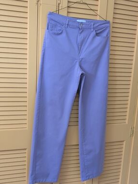 Mango women’s Lavender Straight Jeans Size 10